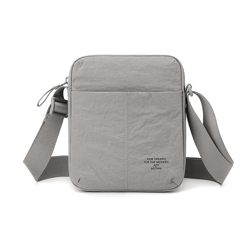 Men's Nylon Crossbody Bag Lightweight Water Resistant Shoulder Sling Messenger Travel Bag