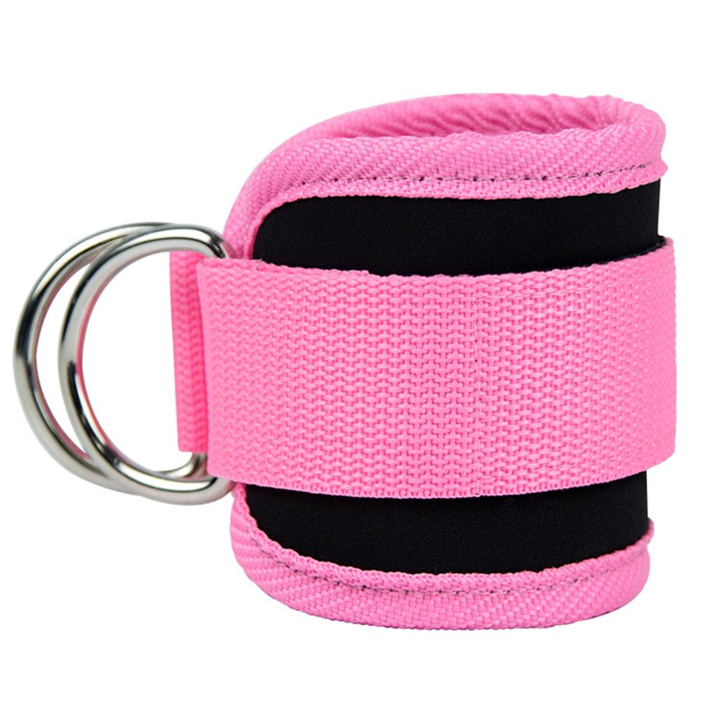 1Pc Adjusted D-Rings Ankle Belt Foot Support Ankle Protectors Buckles Ankle Fitness Leg Ankle Cuffs Weight Lifting