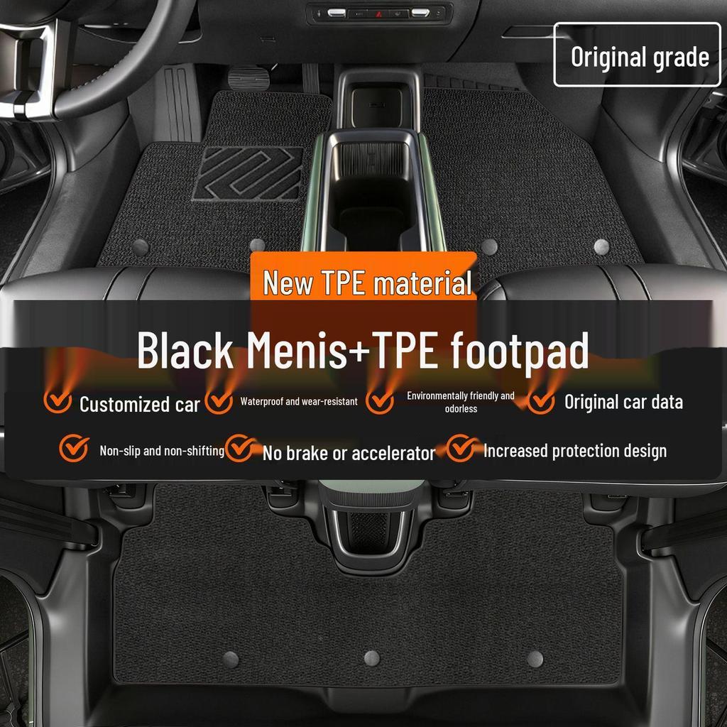 Wuling Baojun Yueye PLUS Full Coverage Floor Mats for 5-Seater – TPE Interior Accessories