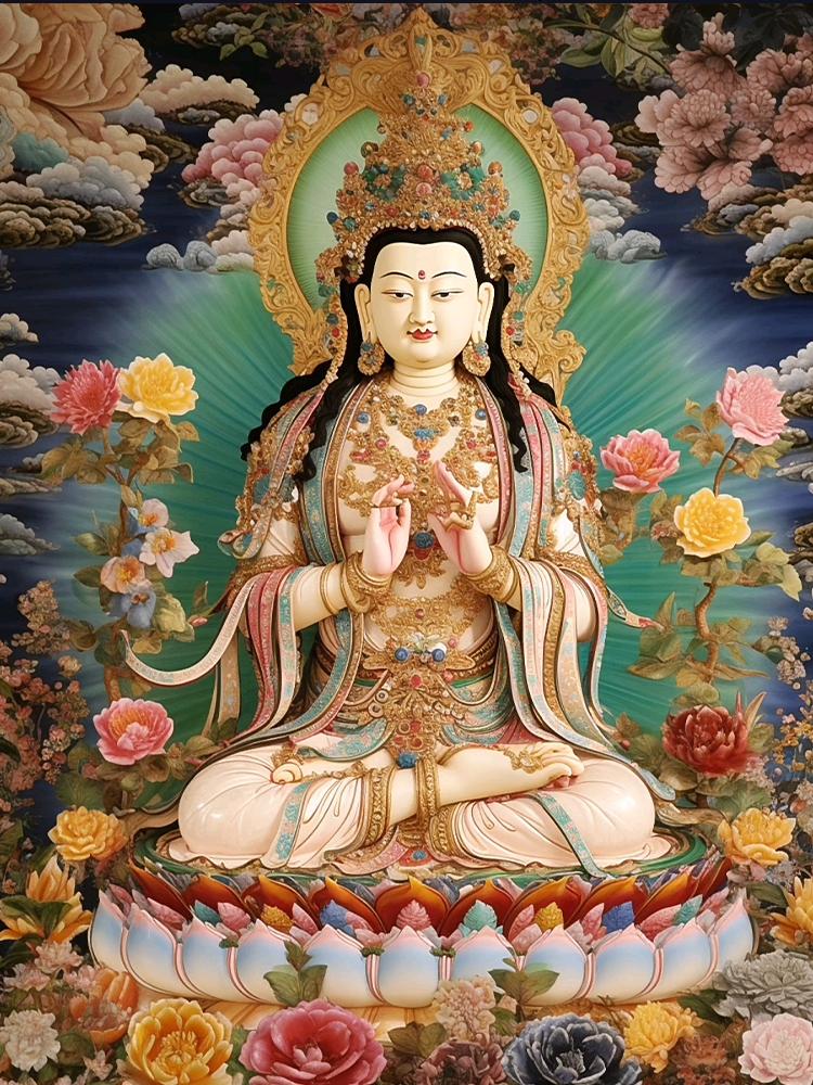 5D Religiöse Kunst Diamant Malerei DIY Buddha Lotus Kreuz Stickerei Volle Quadratische Kreis Mosaik Puzzle Dekoration Handwerk