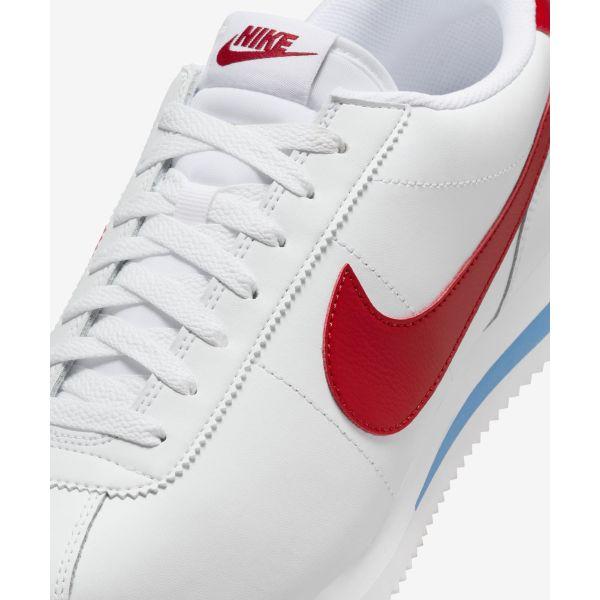 Nike Cortez Forrest Gump 2024 Erkek Spor Ayakkabı Beyaz Varsity-Kırmızı Varsity-Mavi DM4044-108