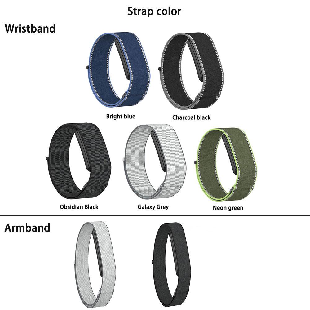 2 Stück Nylon-Handgelenk-/Armband Exklusiv für Garmin CIRQA Smart Band Leichtes Armband Atmungsaktiv für Garmin CIRQA Den ganzen Tag tragen