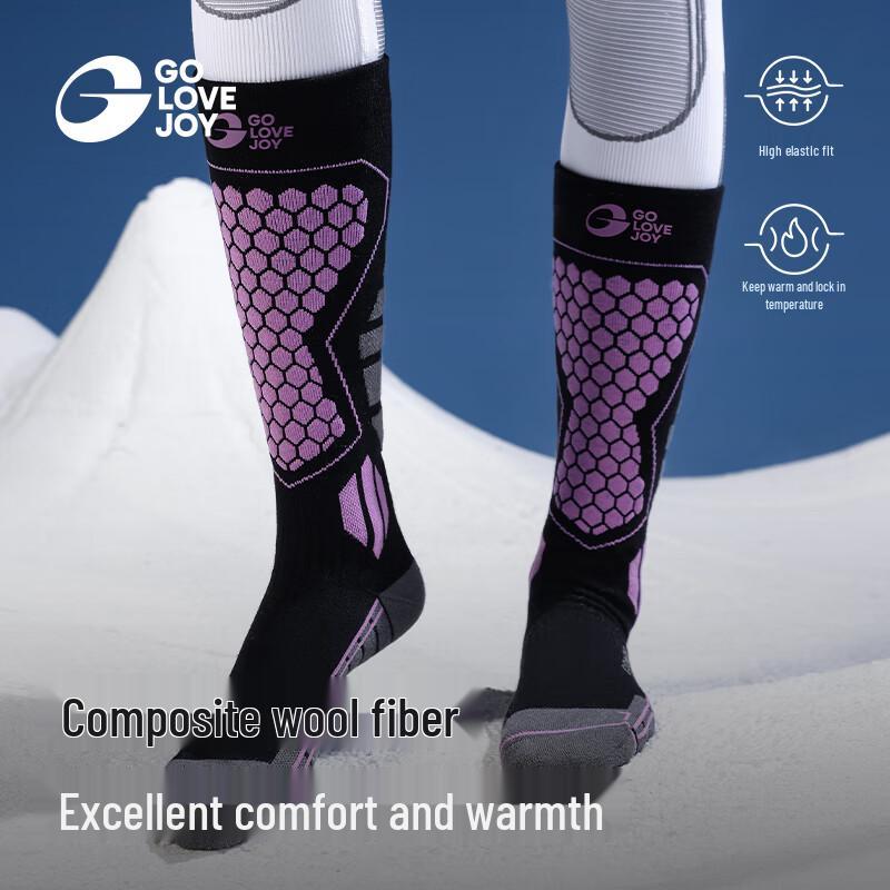 GOLOVEJOY Professional Merino Wool Ski Socks S (EU 35-39)