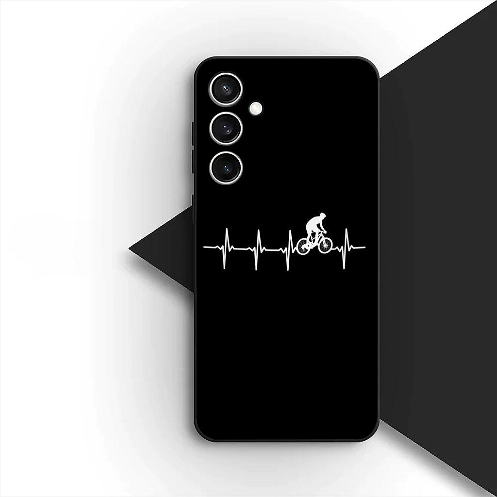 Mountain Bike Cycling Art Silicone Phone Cover for Xiaomi Redmi 15 15C A4 A5 9A 9C NFC Note 9 8 9T 8T Soft Case