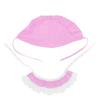 Pet Adorable Lace Bib Scarf Breathable Dot Hat Little Pig Pet Decoration Accessories