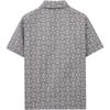 Men's Summer Casual Cuban Collar Short Sleeve Shirt