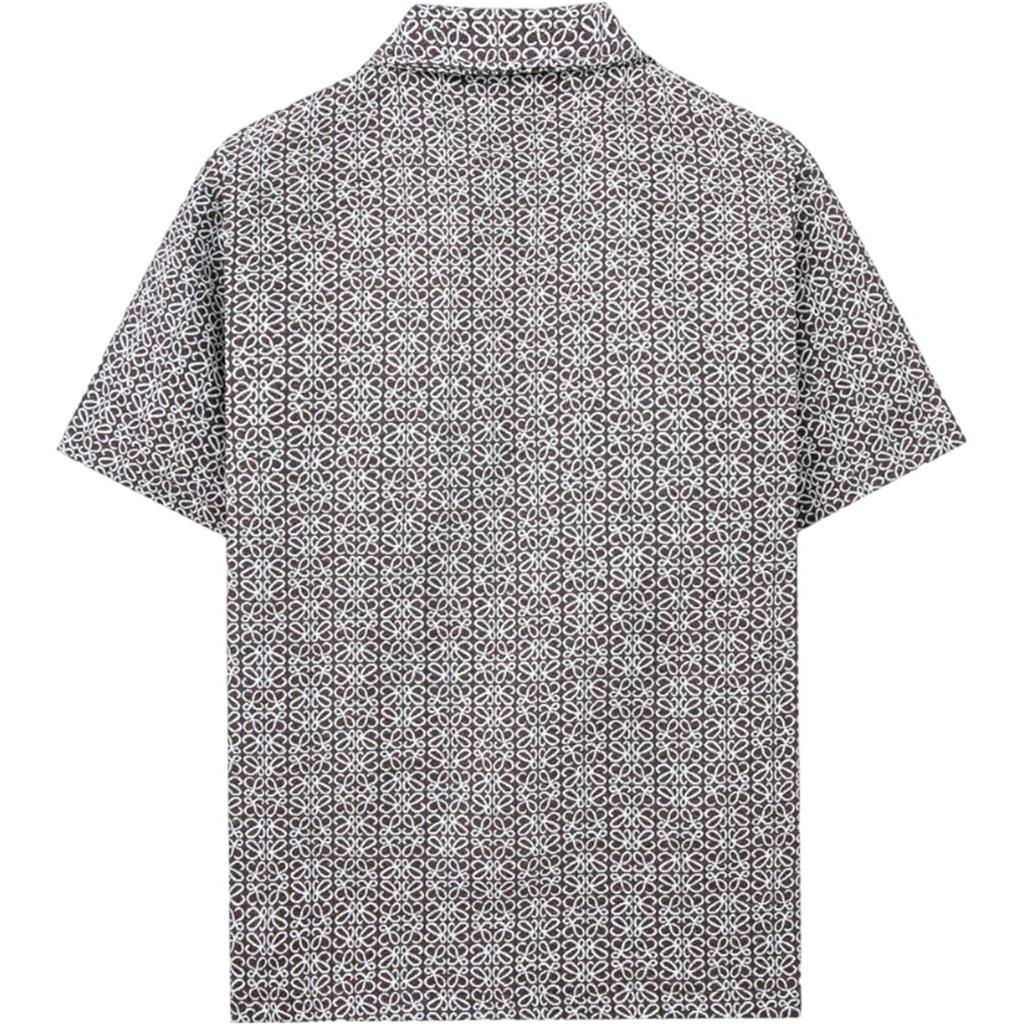Men's Summer Casual Cuban Collar Short Sleeve Shirt