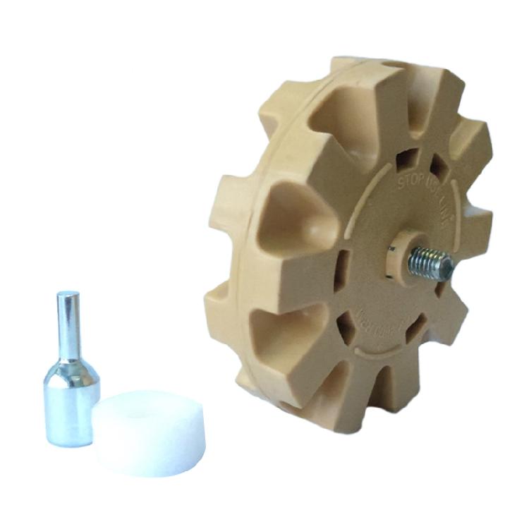 Car Pneumatic Rubber Eraser Wheel Pinstripe Adhesive Remover Decal Removal Tool