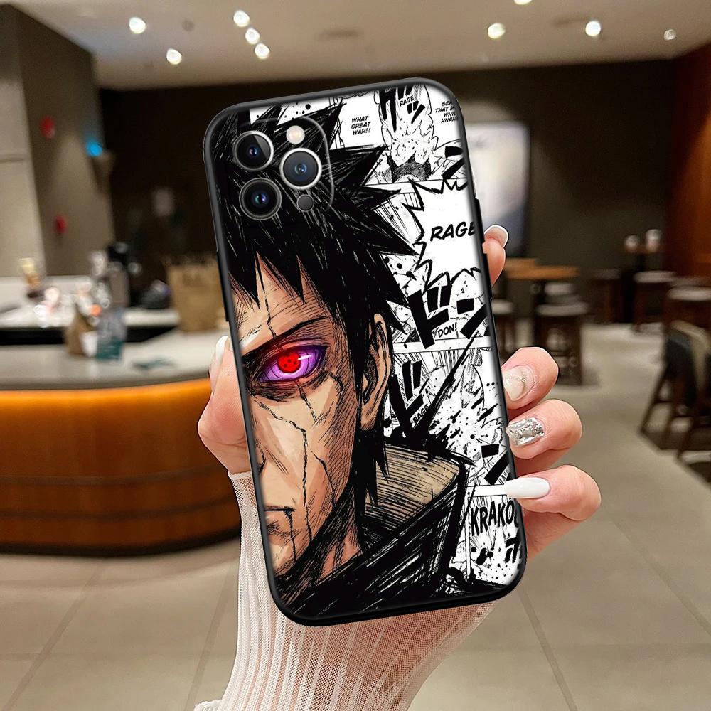 RA27 NARUTO Uchiha Obito Phone Case for Samsung Galaxy S20 S21 S22 Ultra FE + Plus A21S A22 A24 A25 A26 A30 A30S A31
