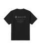 SNOWPEAK APPAREL Thin Tech Basic Short Sleeve T-Shirt (S25Musts31) Black