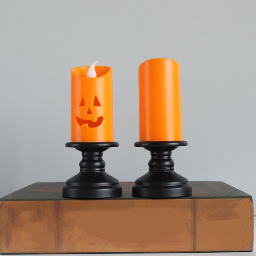 Halloween LED candle pumpkin lantern decoration