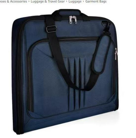 

Unisex Travel Suit Bag: Waterproof Clothing and Luggage Cover for Business Trips, No Removal Needed