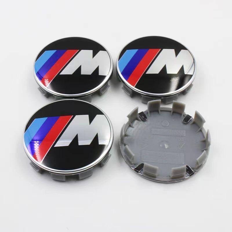4Pcs 56mm-68mm Car Wheel Center Hub Cap Emblem For BMW M Alpina E46 E39 E53 E65 E66 G26 F30 F31 F34 G30 G70 G08 G05 G06 G01 G02
