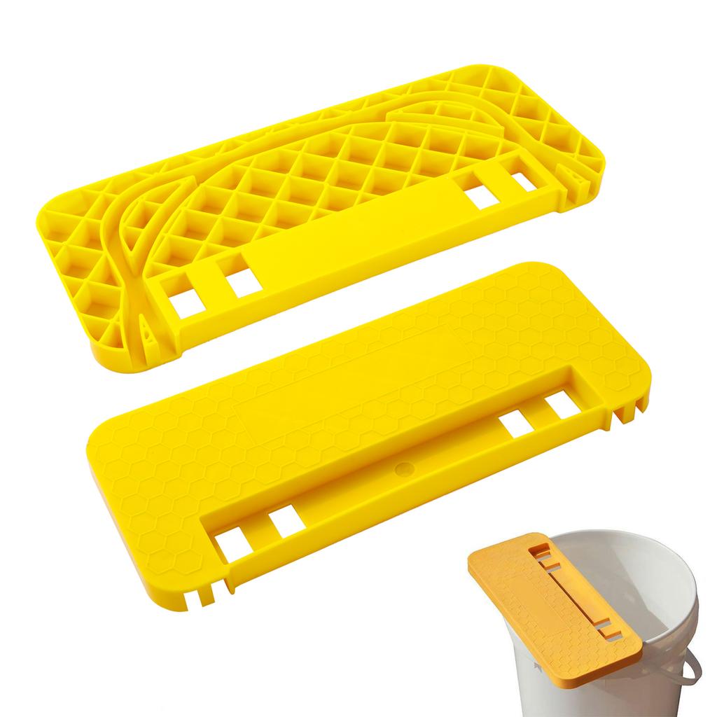 Plastic Beekeeping Hive Scraper Tool Honey Bucket Scraper Honey Harvesting Equipment Honey Shelf Hive Cleaning Tool 1pc