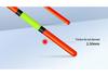 High Sensitivity Carp Fishing Float: Eye-Catching, Thickened, Short-Tail Design for Shallow Waters