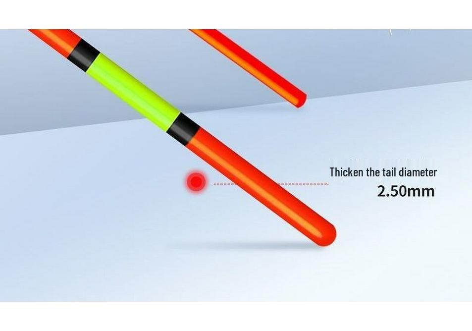 High Sensitivity Carp Fishing Float: Eye-Catching, Thickened, Short-Tail Design for Shallow Waters
