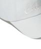 COVERNAT WOMAN Clover Heart Satin Embroidered Ball Cap Gray
