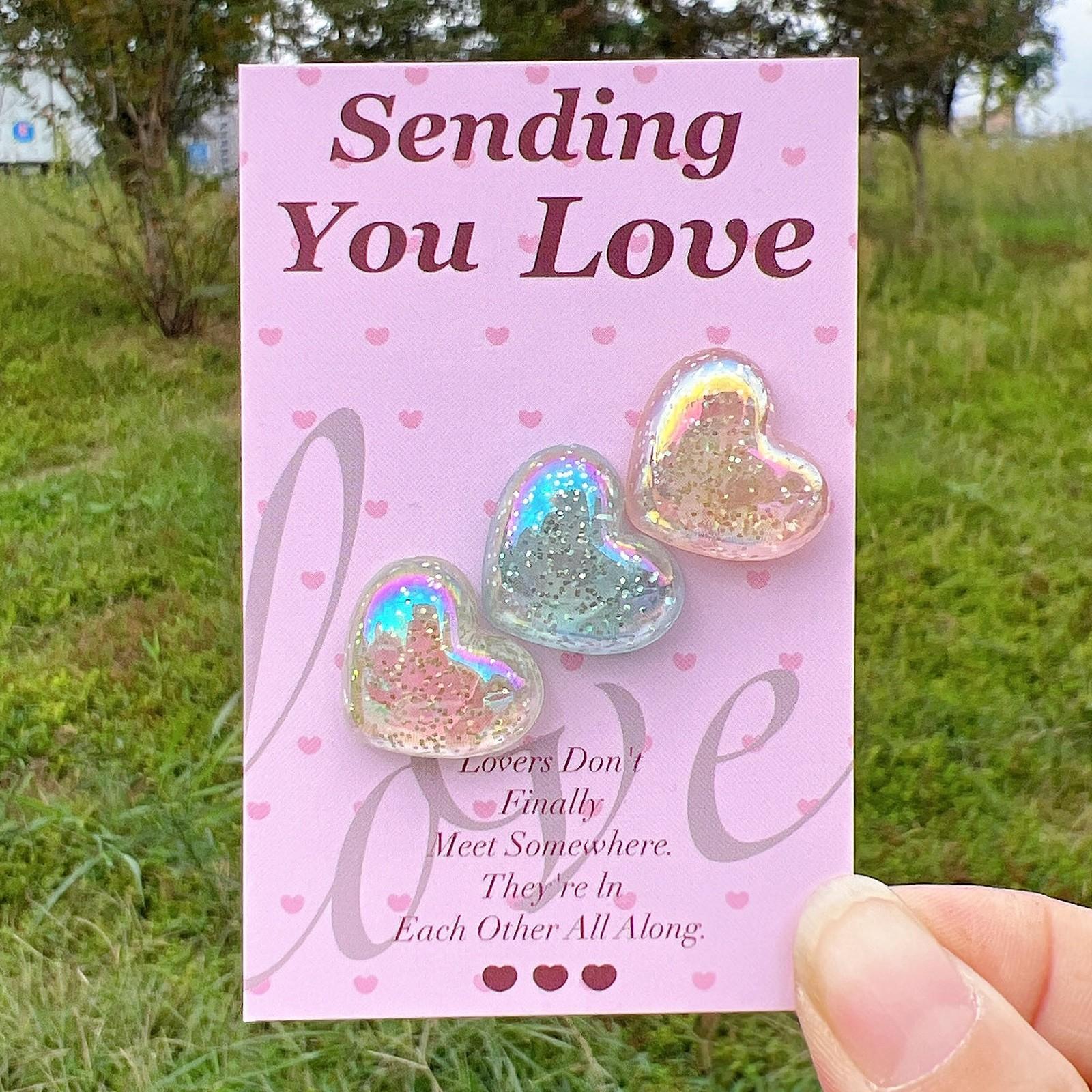 

6 шт. Карманная открытка, украшение, подарок, сделай сам, открытка на День святого Валентина, открытка на объятие, любовная открытка для детей, друзей, влюбленных, товары для вечеринки по случаю Дня святого Валентина One Size