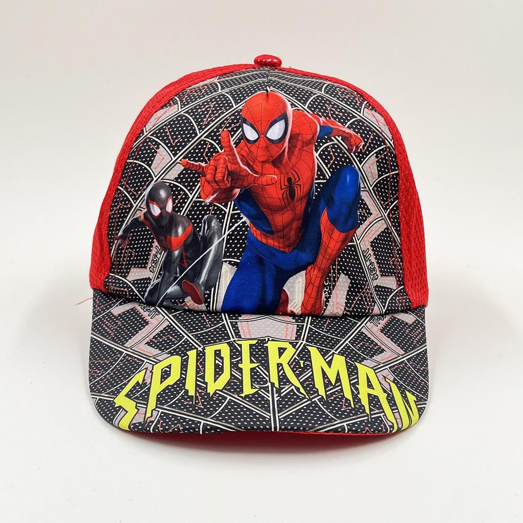 Spiderman Cartoon Baseball Cap For Boys Summer Sun Protection And Breathability