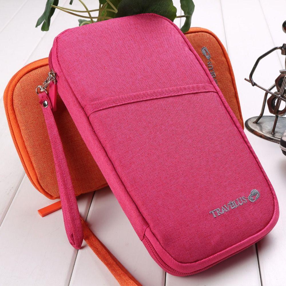 RFID Passport Bag Family Cards Tickets Organizer New Passport Holder  Travel Accessories