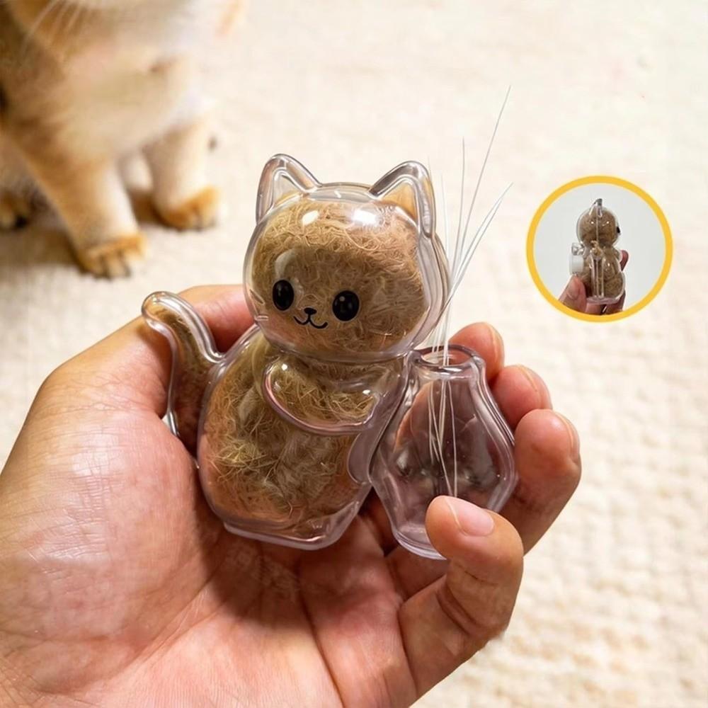 DIY Pet Hair Keepsake Box Creative Cat Hair Storage Box Pet Hair Collection Box  Pet Souvenirs