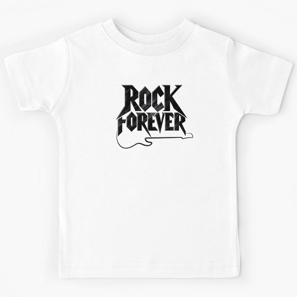 Rock Forever: Guitarist s Anthem Kids T-Shirt 110