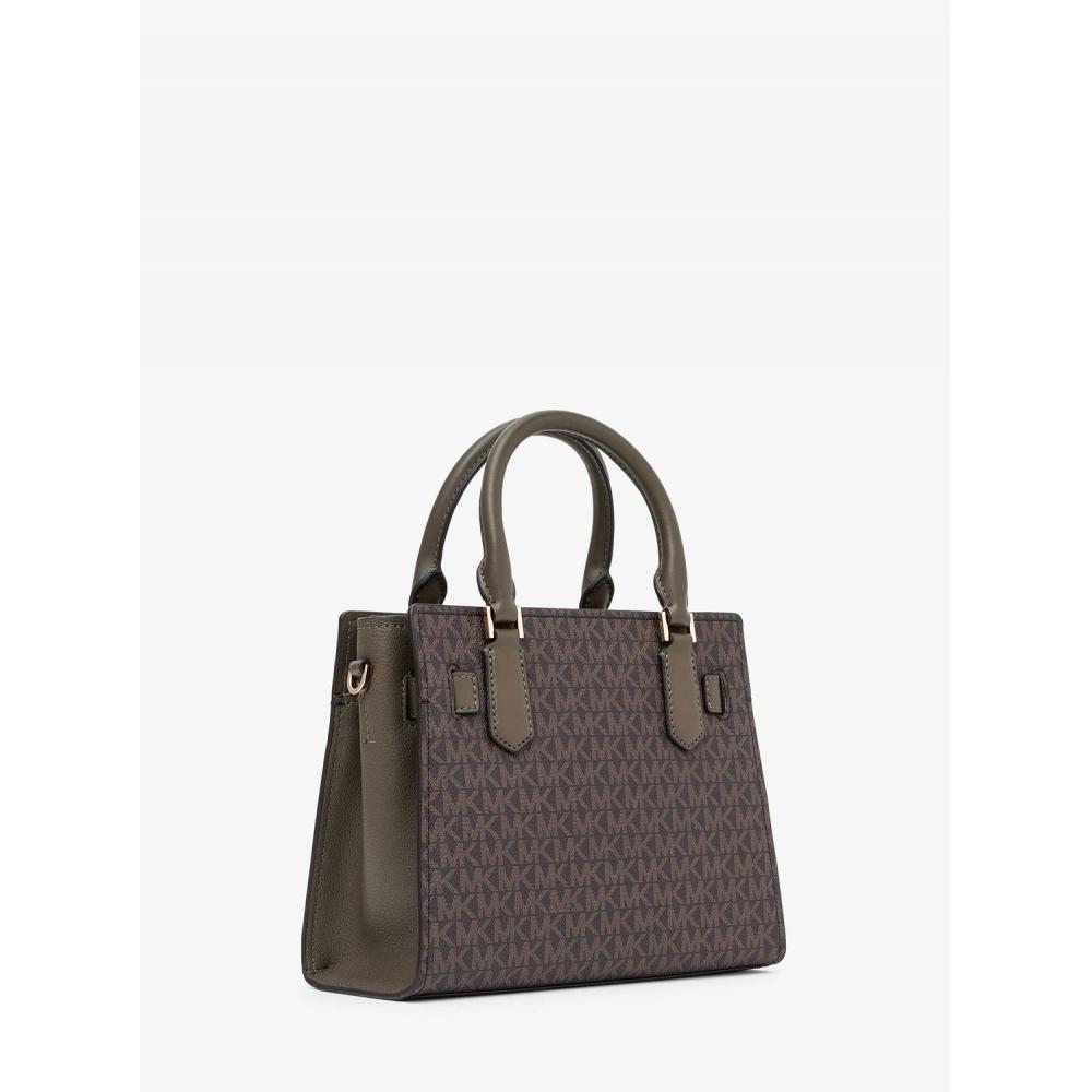 Kaufe MICHAEL KORS HAMILTON SATCHEL SMALL MK SIGNATURE 