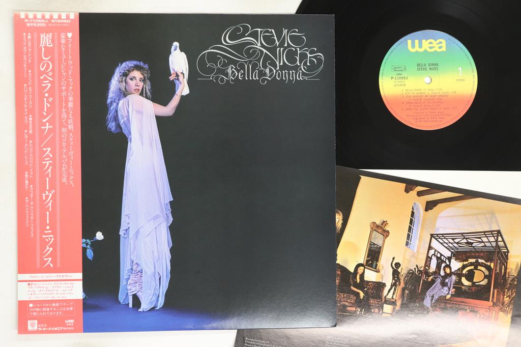 LP Record STEVIE NICKS - Bella Donna P11055J WEA 1981 Japan Obi Rock Used