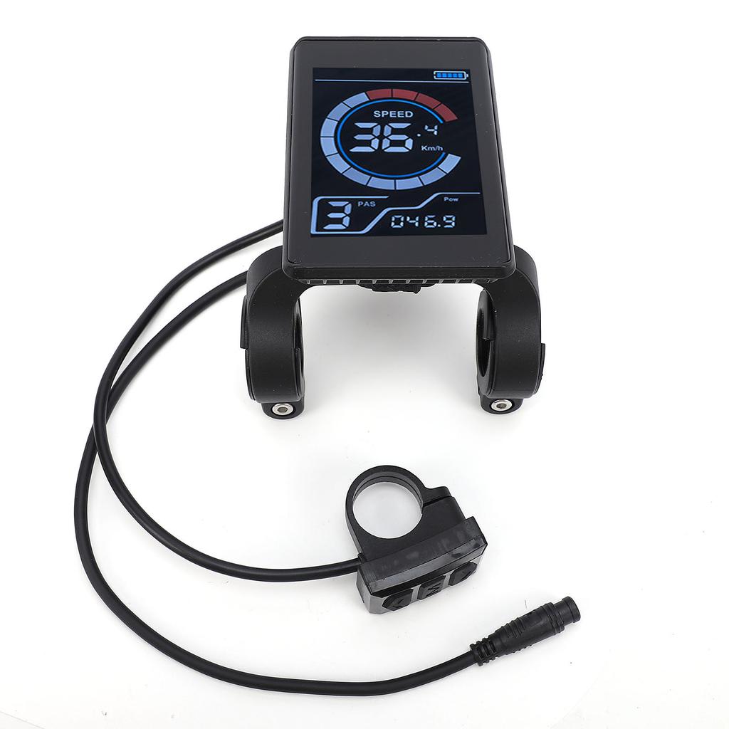 LCD panel displeje pro elektrokolo s USB barevným displejem 24V 36V 48V 60V Univerzální ovládací panel pro skútr s 6 piny