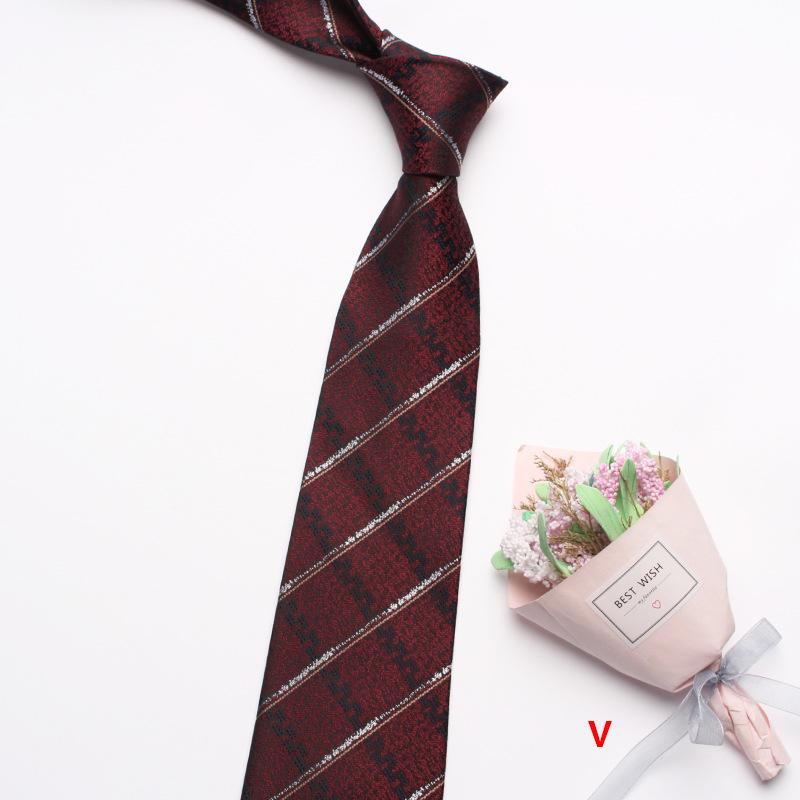 Business Dress Suit Tie Men'S Polyester Red Wedding Tie