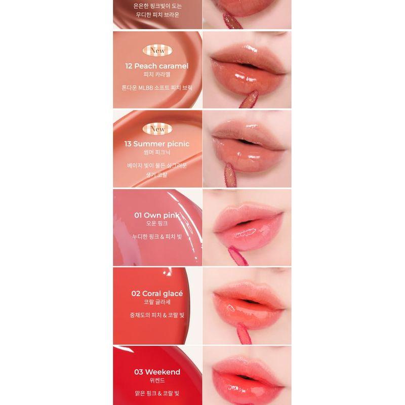 mude - Glace Lip Tint - 11 Colors