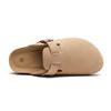 Fashion Smile New Men Clogs Slippers Men Platform Suede Clogs Slippers Outdoor Vacation Cushioned Beach Slippers Men Cork Clogs Slippers