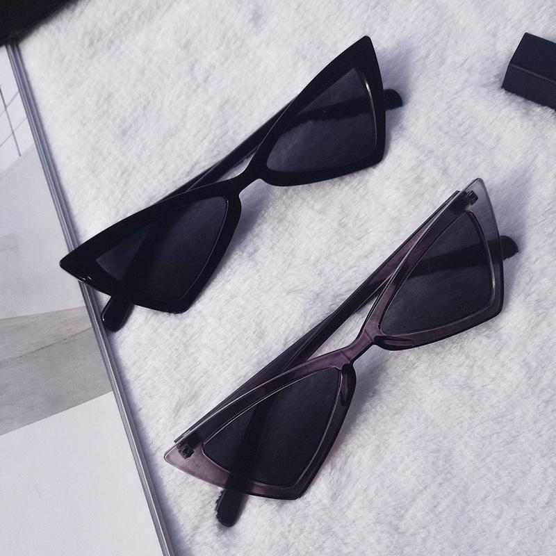 Módní osobnostní trojúhelníkové brýle dámské retro UV sluneční brýle letní venkovní doplňky