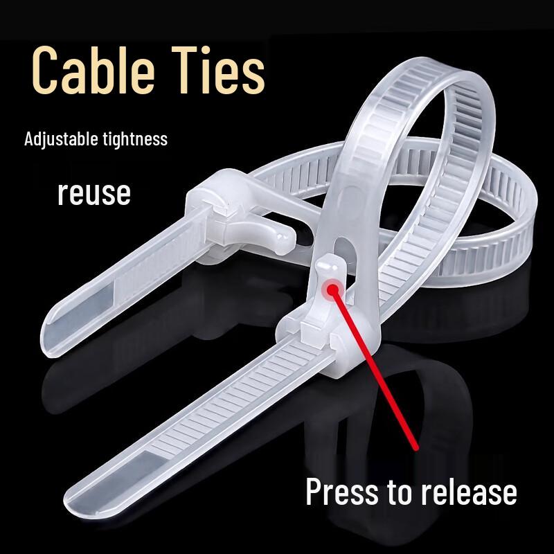 Reusable Adjustable Nylon Cable Ties