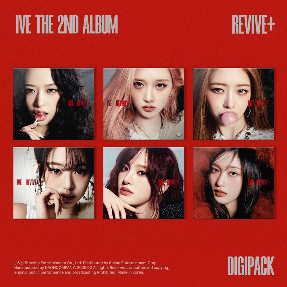 Ive 2-й студийный альбом Digipack Вер. Ограниченная серия revIve+