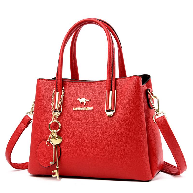 

Модна сумочка Проста сумка кросбоді Сумка на одне плече червоний