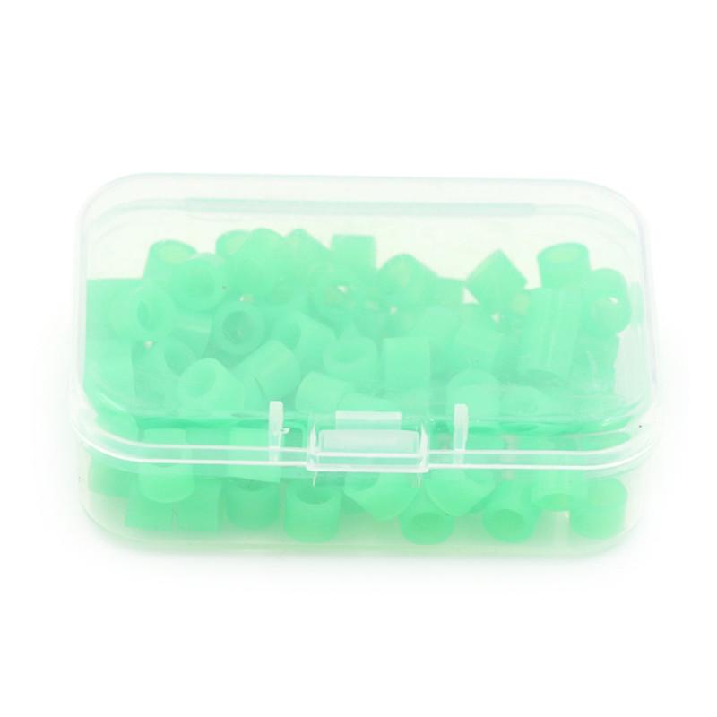 

100 шт. Маленький тип стоматологических силиконовых инструментов Цветовой код Кольца Дополнительный цвет