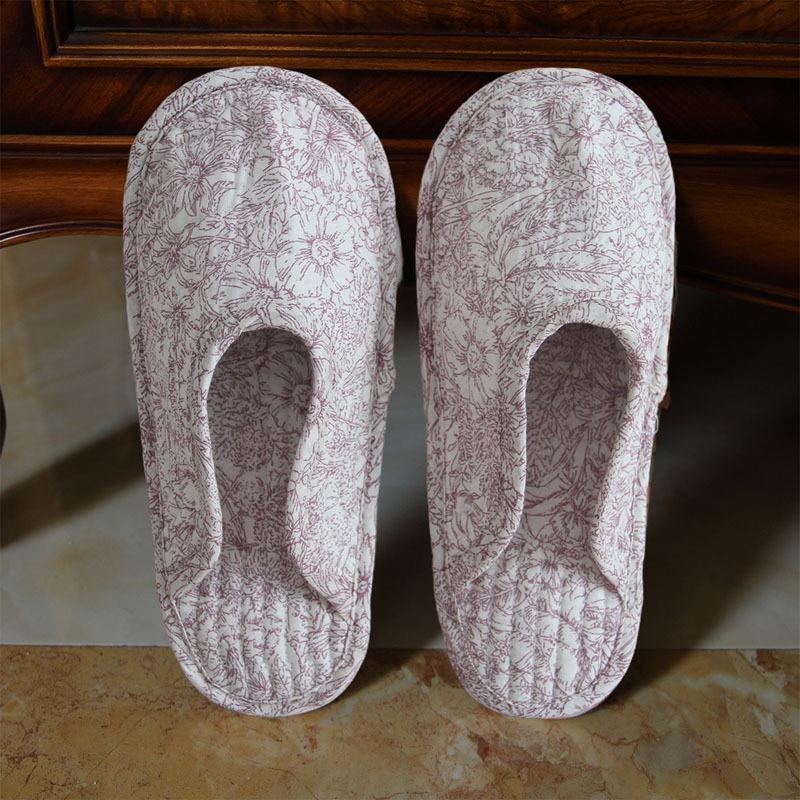 Fashion Women Slippers Lightweight Home Shoes Antislip Soft Indoor Fabric Slippers Can Machine Wash Mix Order