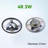 2PCS Speaker Horn 4R 3W 5W Diameter 36mm 40mm 45mm 50mm 52mm 57mm 78mm Amplifier Rubber Gasket Loudspeaker Trumpet 4 Ohm