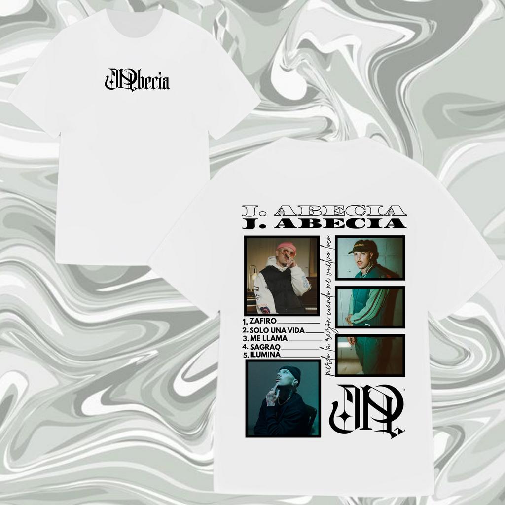 Summer Rapper Camiseta J.Abecia New Graphic T Shirts Men Women Hip Hop Fashion T-shirts Hiphop T-shirt Streetwear Unseix Top Tee