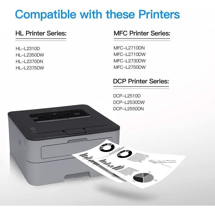 CARTRIDGE PRINTERLxTek Compatible for Brother TN2420 TN2420 TN2410 TN2410 Toner Cartridge for Brother MFCL2710DW HLL2350581