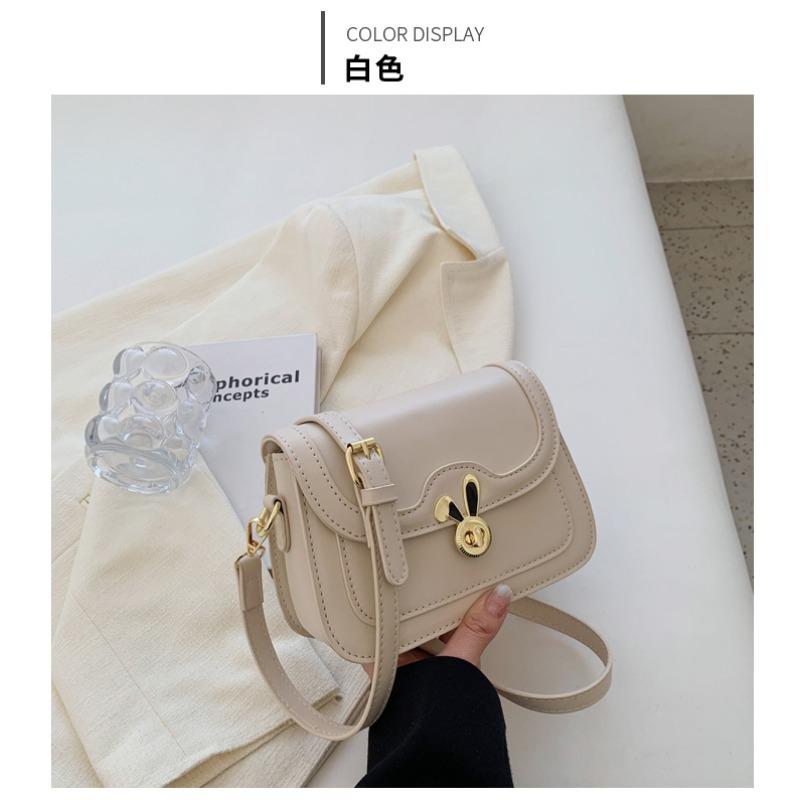 

Premium texture small bag women s summer new niche shoulder messenger bag women s popular small square bag белый