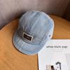 Patch Letter Trendy Cotton Baseball Hat With Breathable Design For Wear Casual