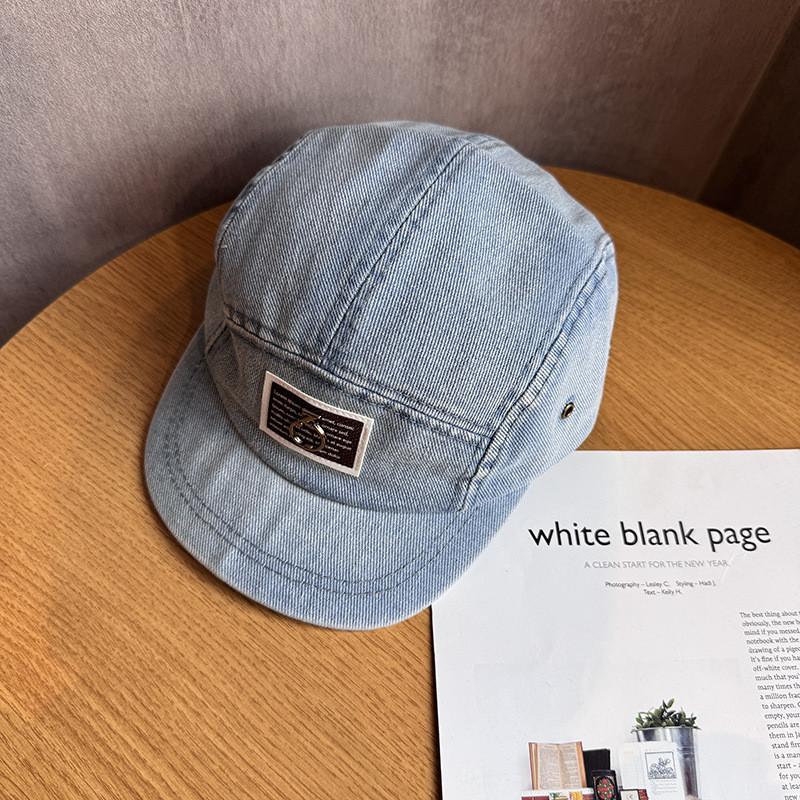 Patch Letter Trendy Cotton Baseball Hat With Breathable Design For Wear Casual
