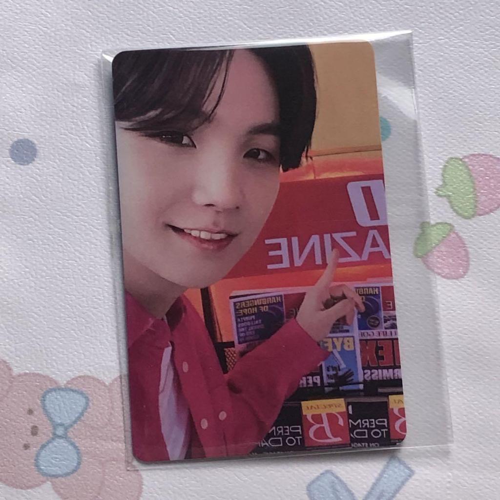 [USED] BTS P.T.D STAGE-SEOUL GLOBAL Purchase Exclusive Trading Card Yoongi