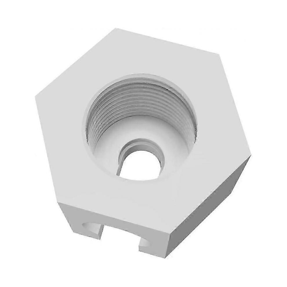 2 x Replacement Nut Suitable for Sodastream Crystal 1.0  2.0 Replacement Part Fastener Nut (White) Edition 0701