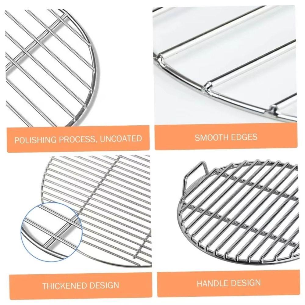 Mit Griffen Grill Drahtgitter Extra Dick Küche Dampfgarer Halter Camping