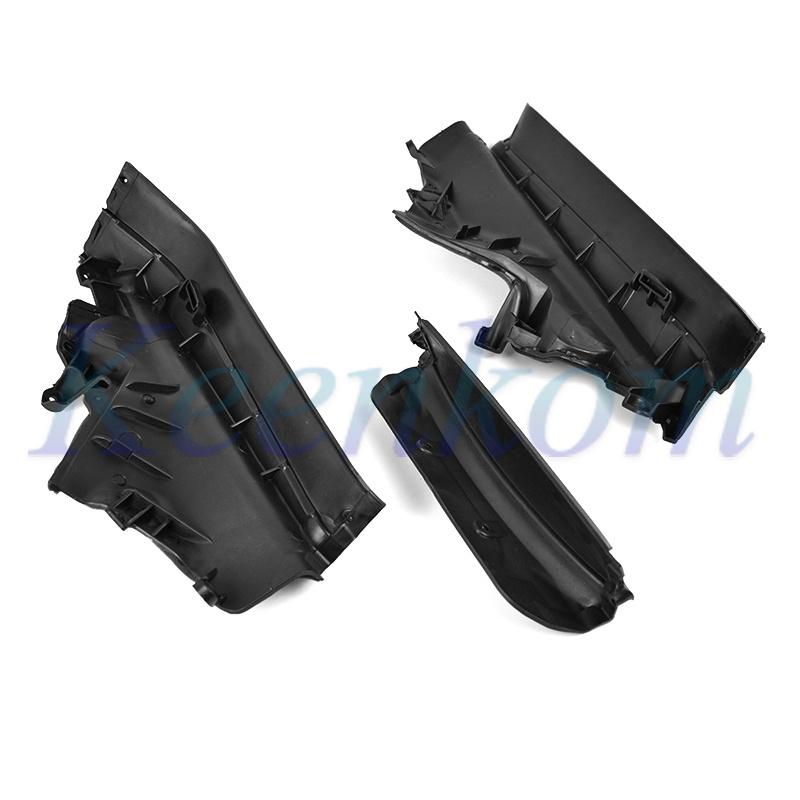 For BMW X5 X6 E70 E71 E72 3Pcs/Set Car Engine Upper Compartment Partition Bulkhead Panel Kit 51717169419 51717169420 51717169421