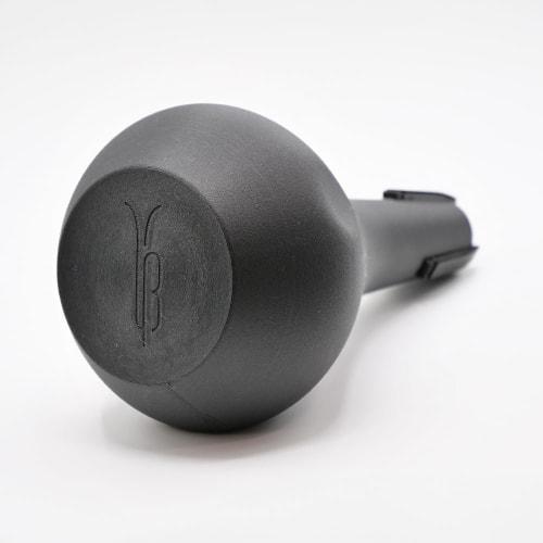 Straight Trombone Mute for Tenor Bass and Tenor Trombones, New for 2024, Lightweight Brass Instrument, BRASS DESIGN (All Nylon Carbon)