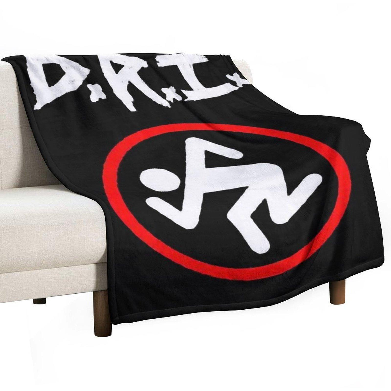 

D.R.I. Band Throw Blanket bed plaid Luxury Thicken Moving Designers Blankets 30x40in
